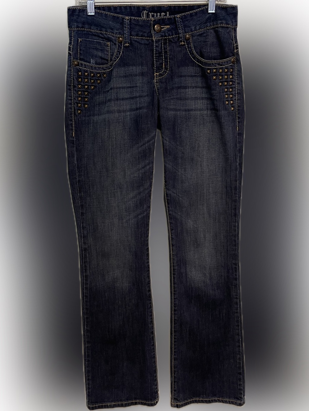 Cruel KERI Studded Jean Low Rise Bootcut
